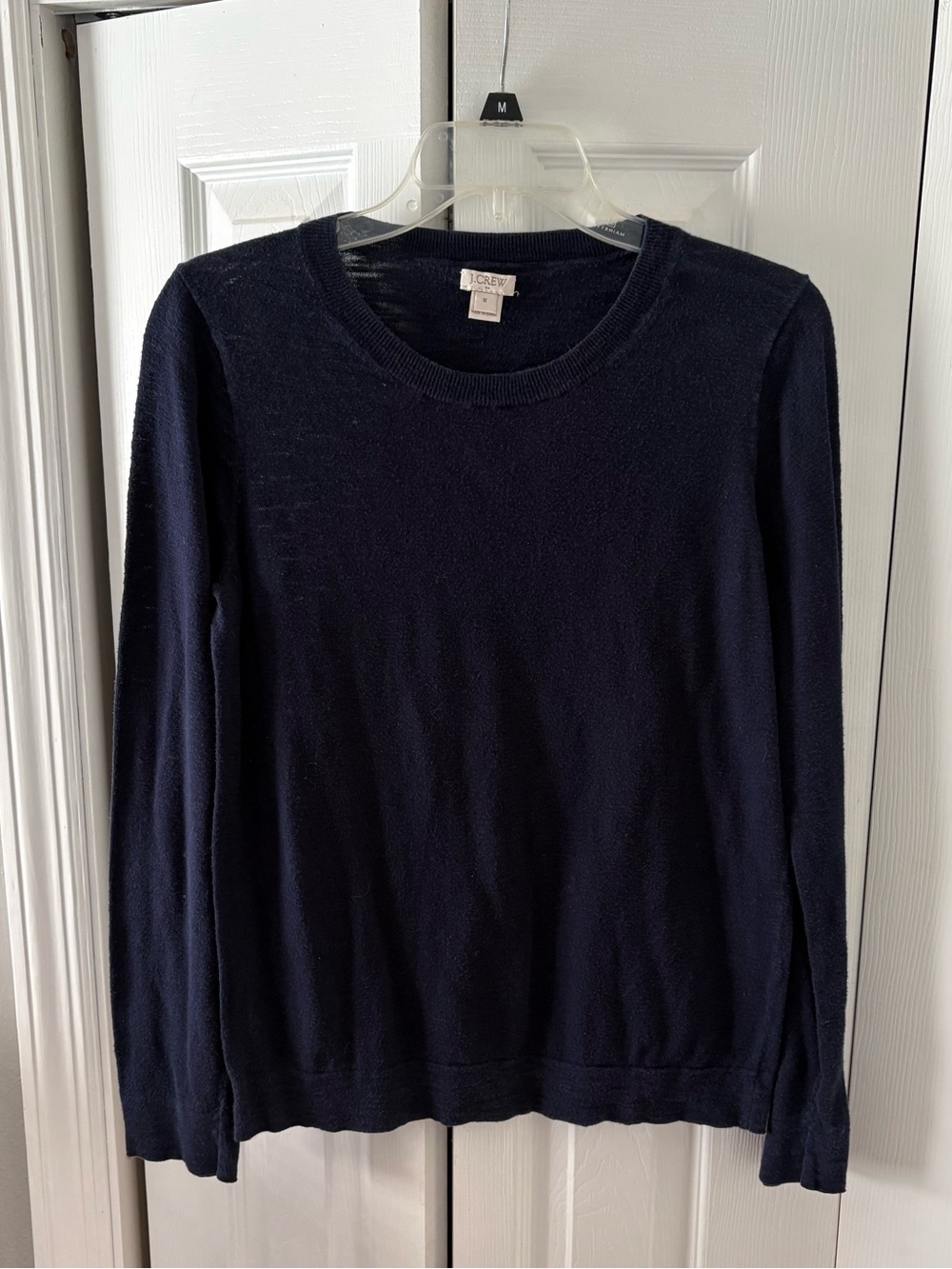 J. Crew Navy Crewneck Pullover Sweater